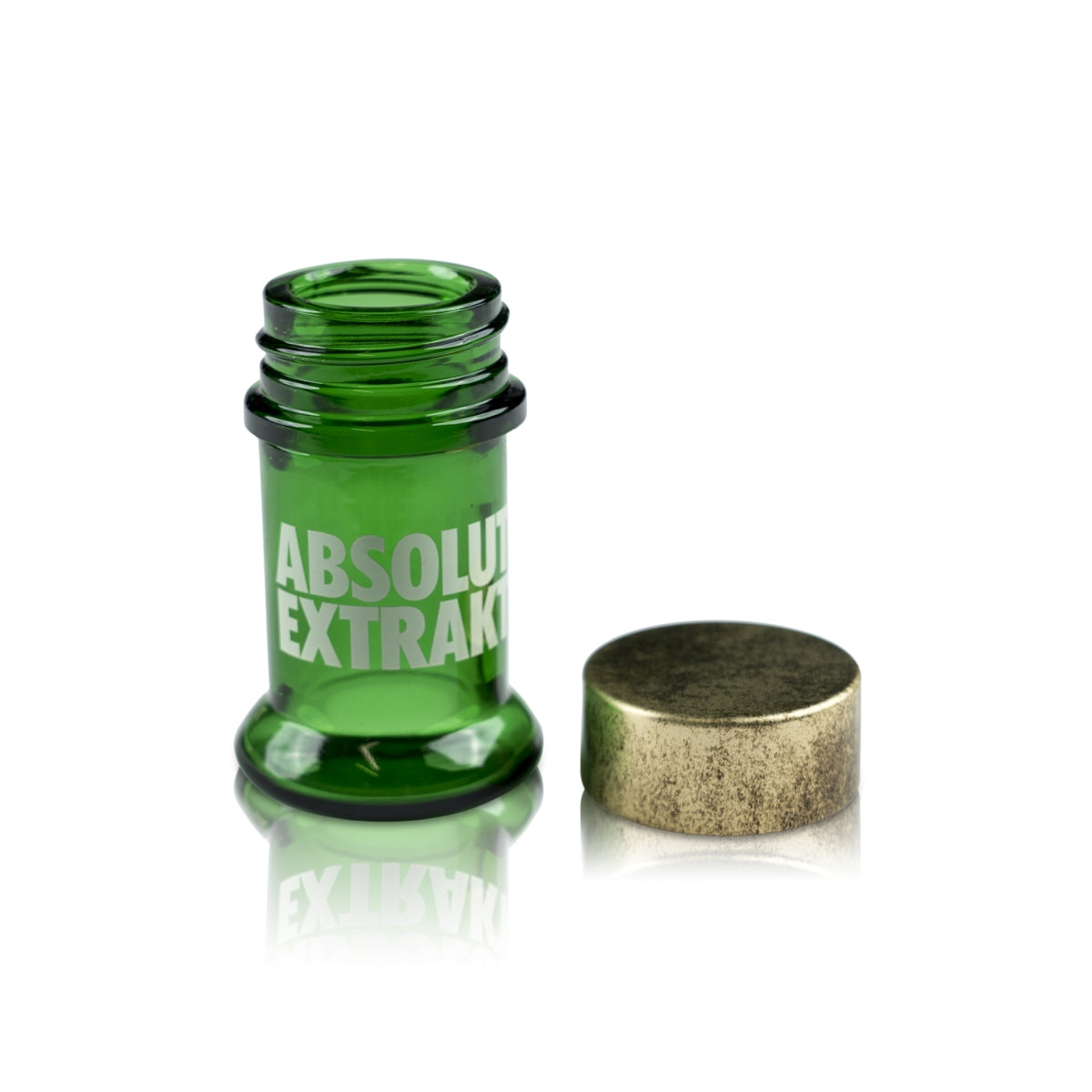 6x Absolut Glas 2cl Shot Schnaps Gläser Echtglas Extrakt Stamper Deckel Kurze – Ansicht 3
