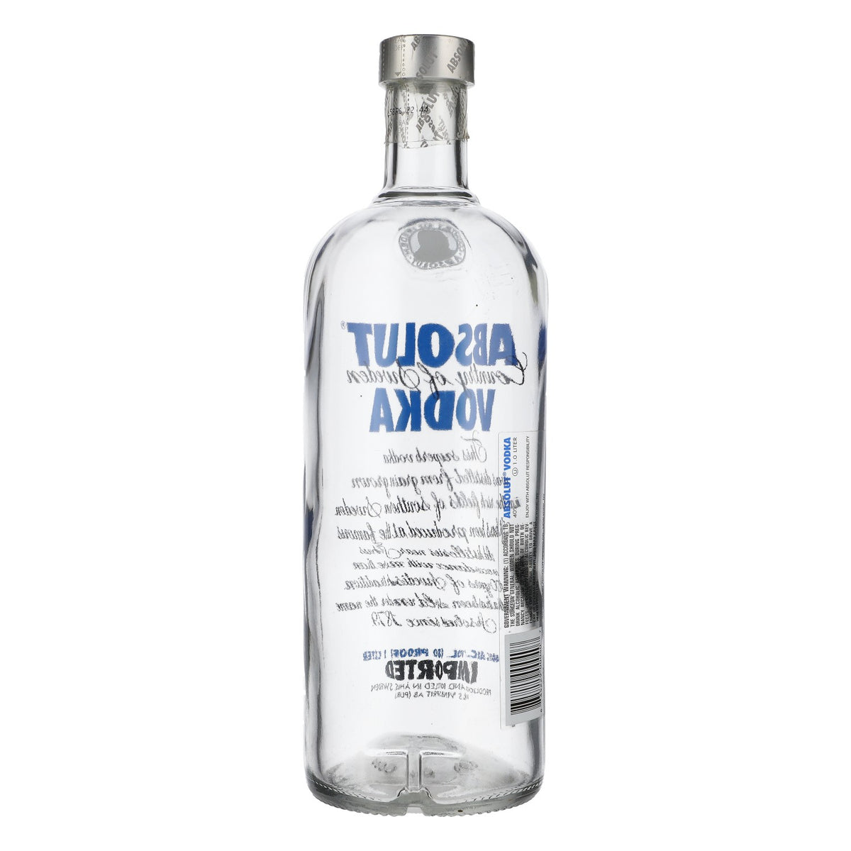 Absolut Vodka LEER Dekoflasche Showbottle Showflasche 1l Display Dummy Bottle – Ansicht 4