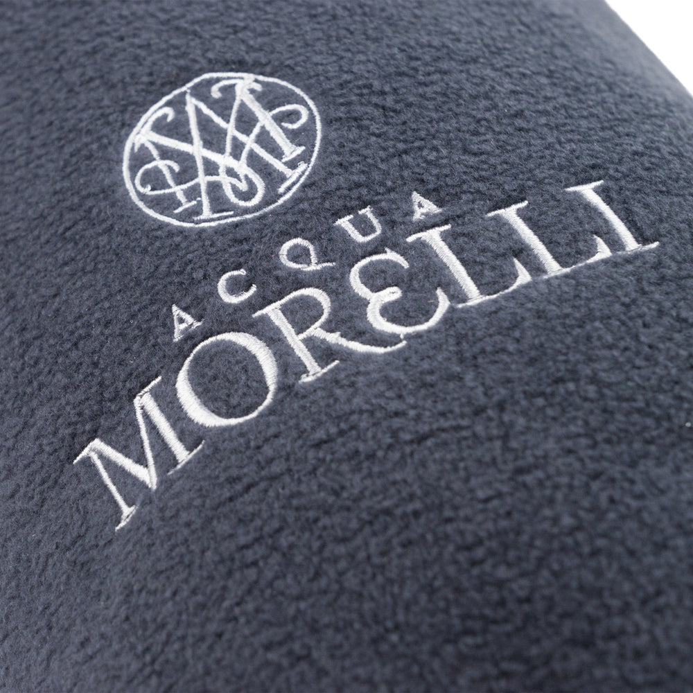 Acqua Morelli Fleecedecke Blaue Kuscheldecke Wohndecke Tagesdecke Couchdecke