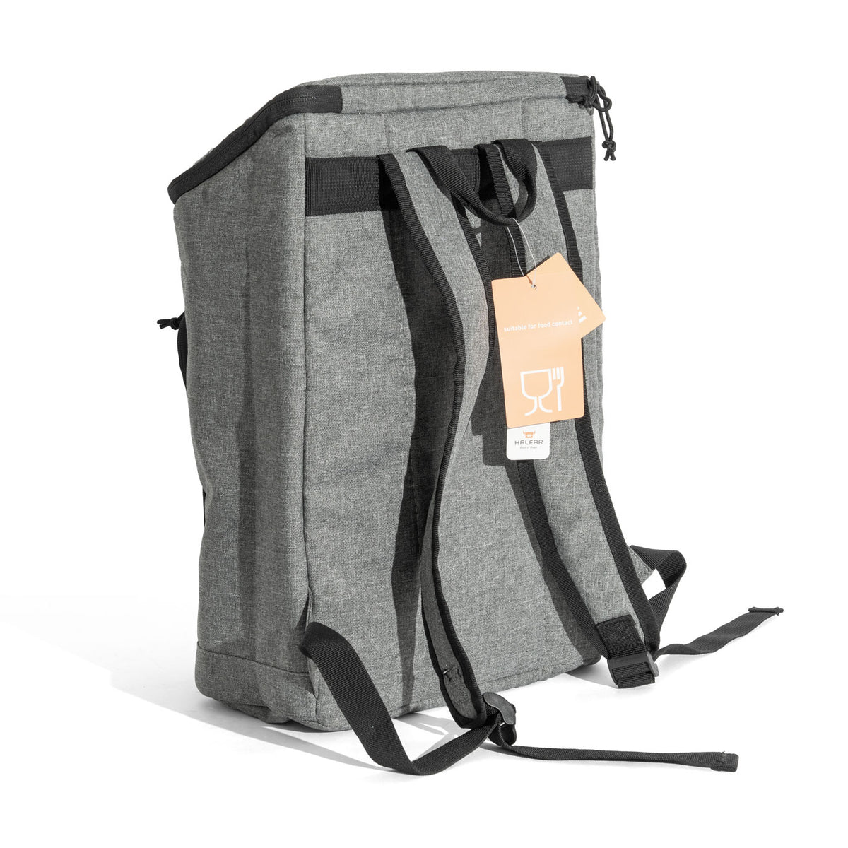Active O2 Wasser Rucksack Trackingrucksack Outdoor Tasche Grau 28x19x42cm – Ansicht 3