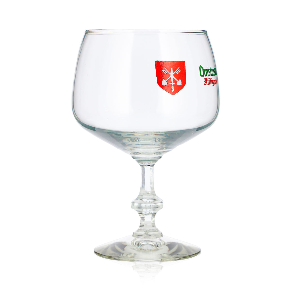 Affligem Bier Glas 0,4l Kelch Christmas Leroy – Ansicht 3