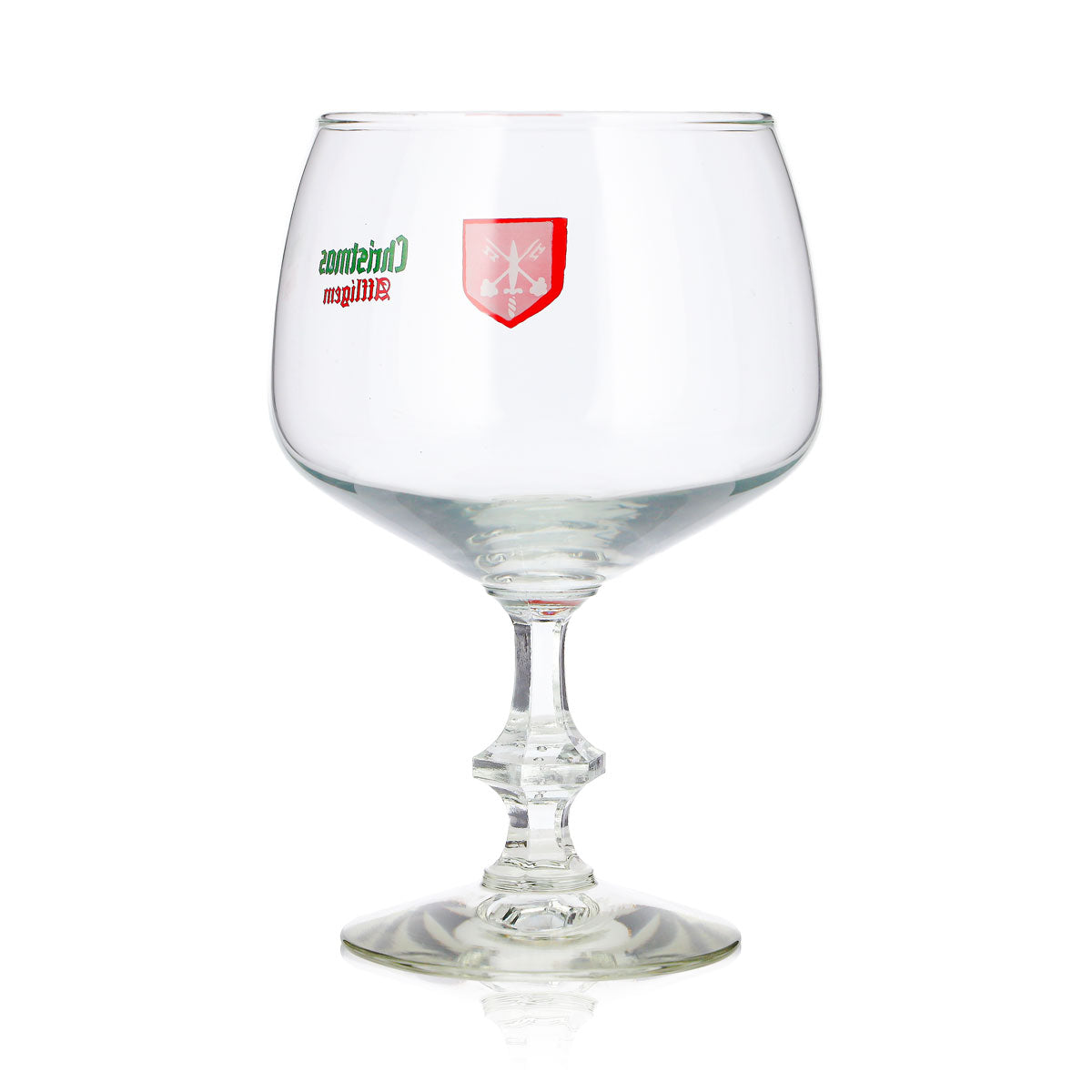 Affligem Bier Glas 0,4l Kelch Christmas Leroy – Ansicht 4