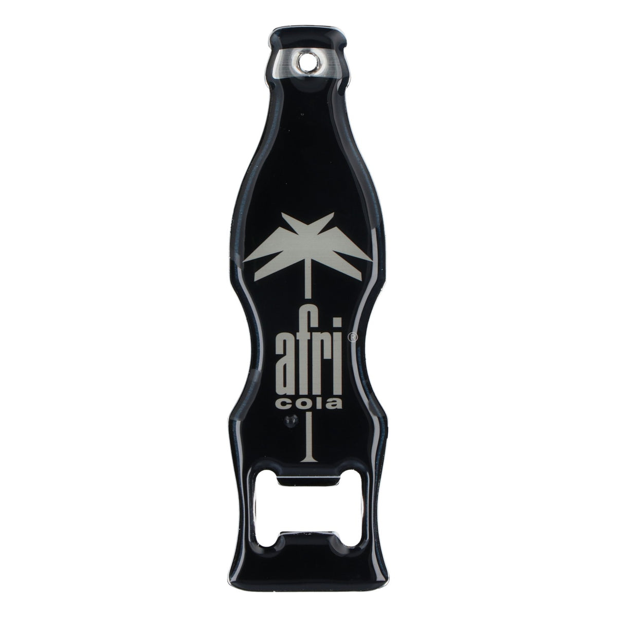 Afri Cola Softdrink Flaschenöffner Kapselheber Flaschenform Metall