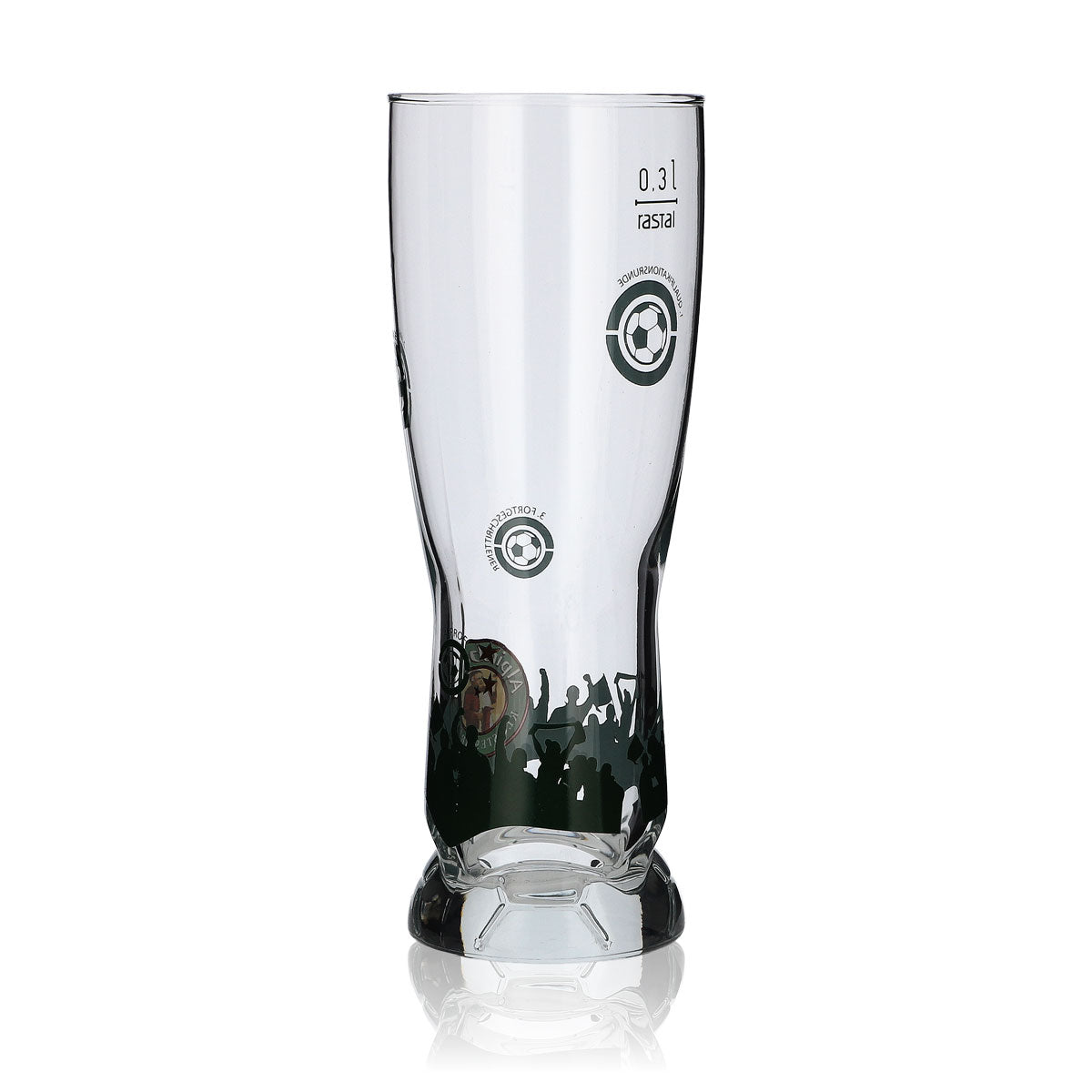Alpirsbacher Bier Glas 0,3l Pokal Fußball Sonderedition Wei0bier Weizen Gläser – Ansicht 3