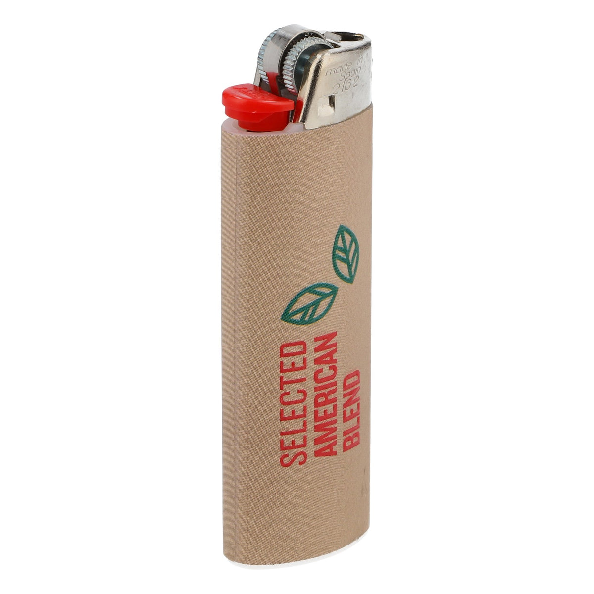 American Spirit Tabak Feuerzeug Lighter Reibrand Beige BIC Maxi – Ansicht 4