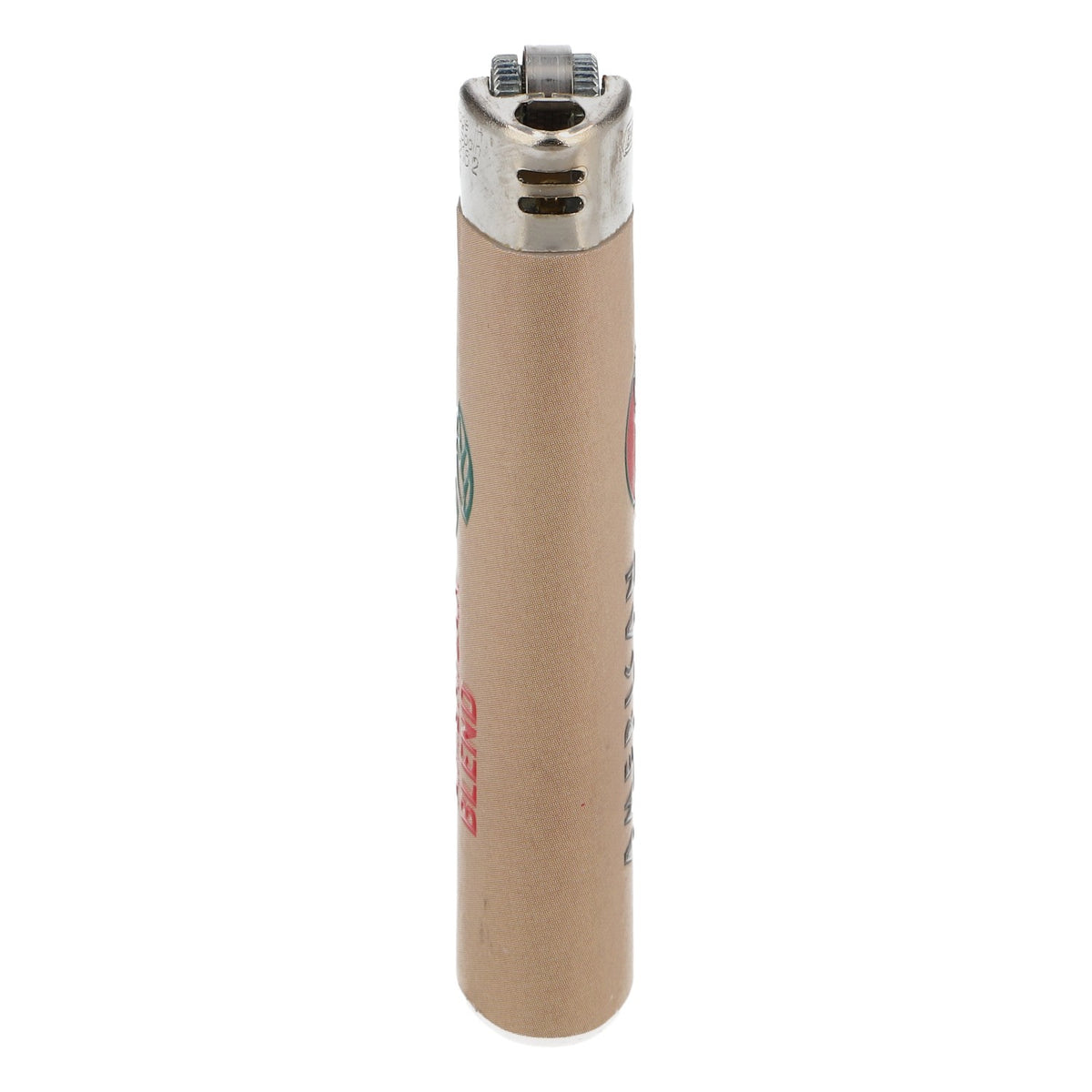 American Spirit Tabak Feuerzeug Lighter Reibrand Beige BIC Maxi – Ansicht 5
