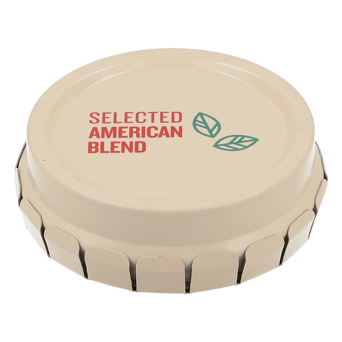 American Spirit Zigaretten Aschenbecher Strandascher Blechdose Mini Beige – Ansicht 2