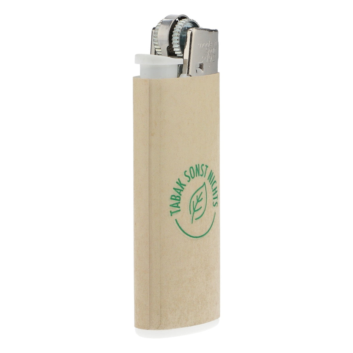 American Spirit Zigaretten Feuerzeug Lighter Tabak Mini Beige Bic – Ansicht 3