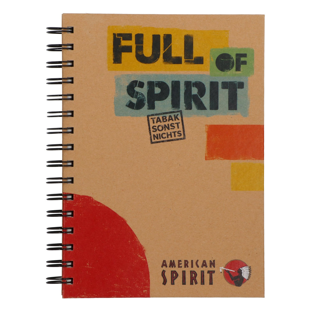 American Spirit Zigaretten Notizbuch Ring Buch Schreibbuch
