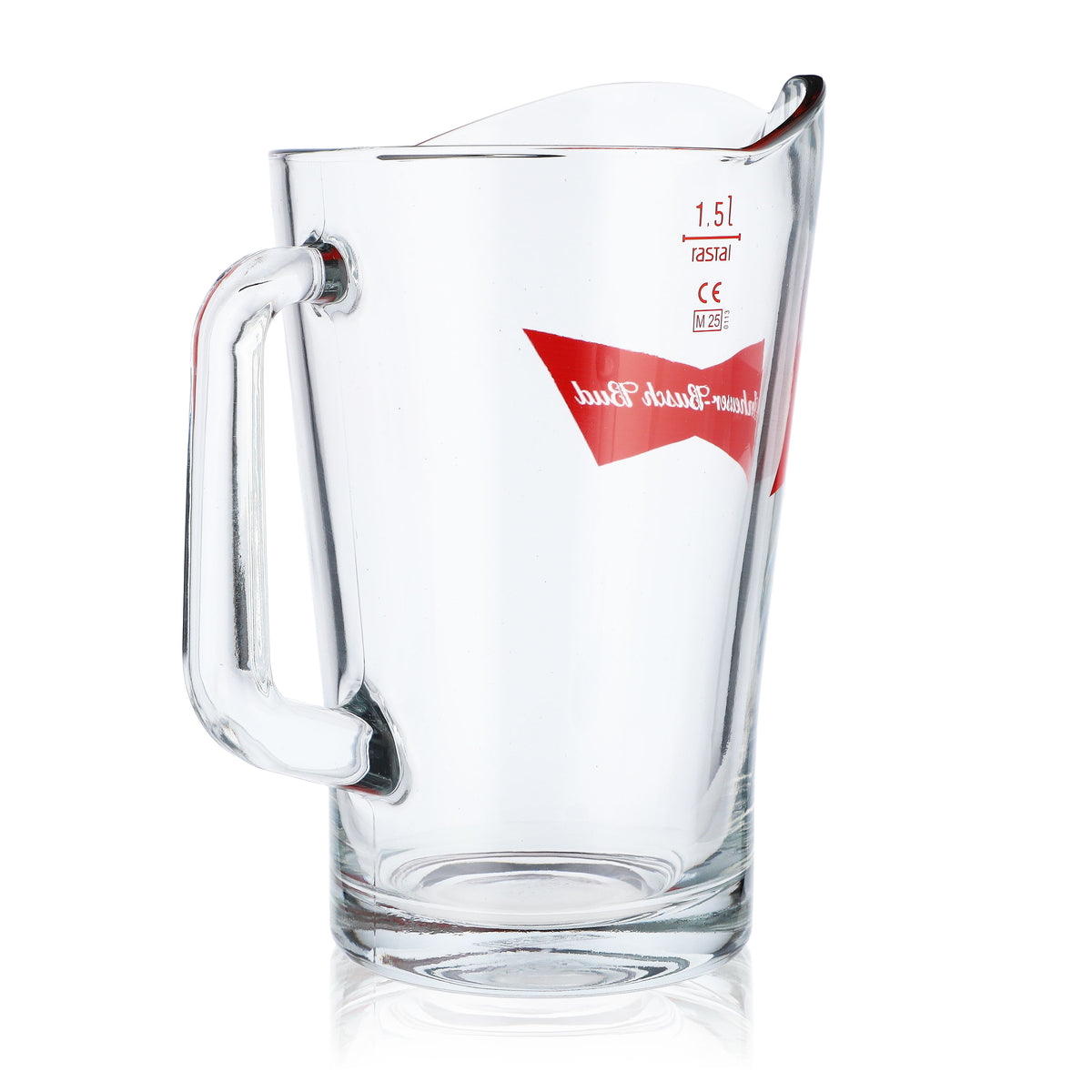 Anheuser Busch Bud Pitcher Bier 1,5l Glas Louisiana Krug – Ansicht 2
