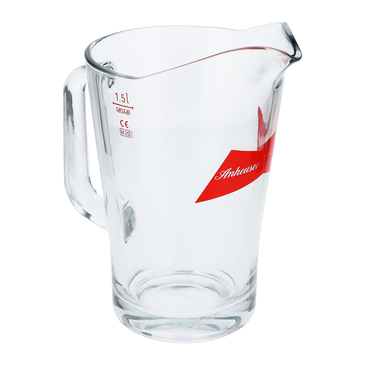Anheuser Busch Bud Pitcher Bier 1,5l Glas Louisiana Krug – Ansicht 4