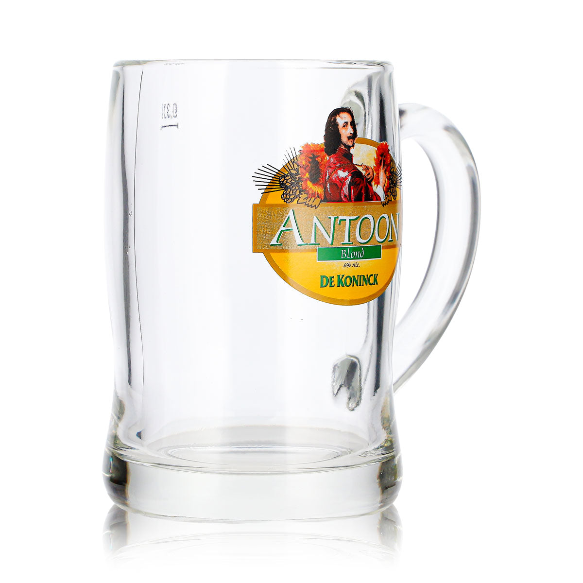 Antoon Bier Glas 0,33l Henkelglas – Ansicht 3