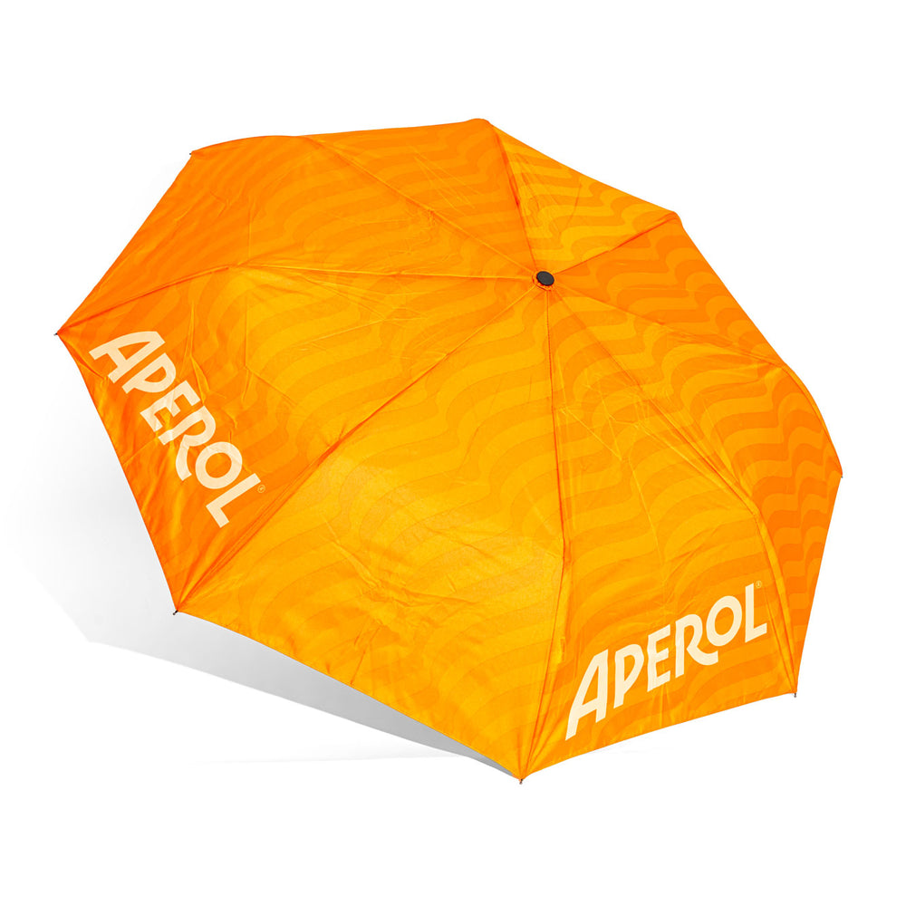 Aperol Spritz Likör Regenschirm Stockschirm Windfest Orange