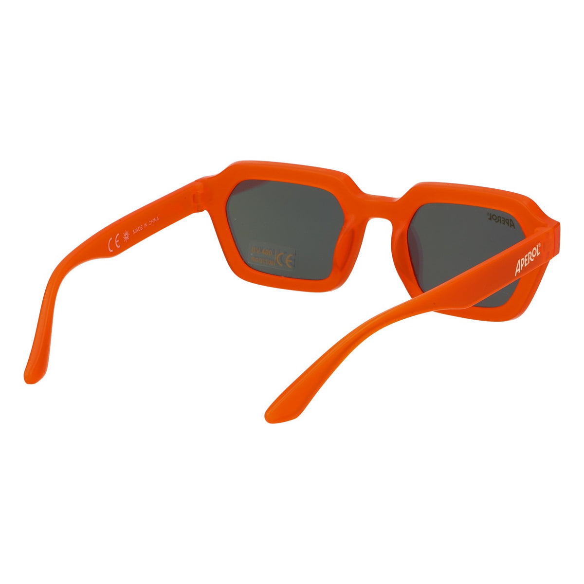 Aperol Spritz Likör Sonnenbrille Gold verspiegelt – Ansicht 4
