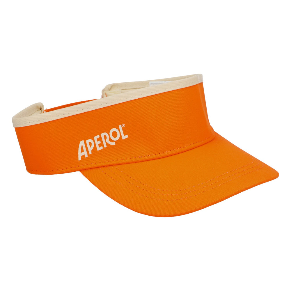 Aperol Spritz Likör Visor Mütze Kappe Schirmmütze Golfmütze Strand Orange