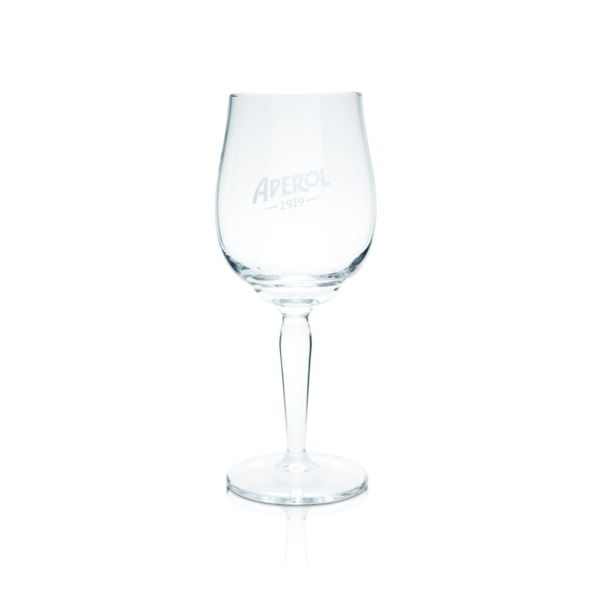 Aperol Spritz Signatureglas 0,45l 1919 kleines Logo Aperitifglas Weinglas Selten
