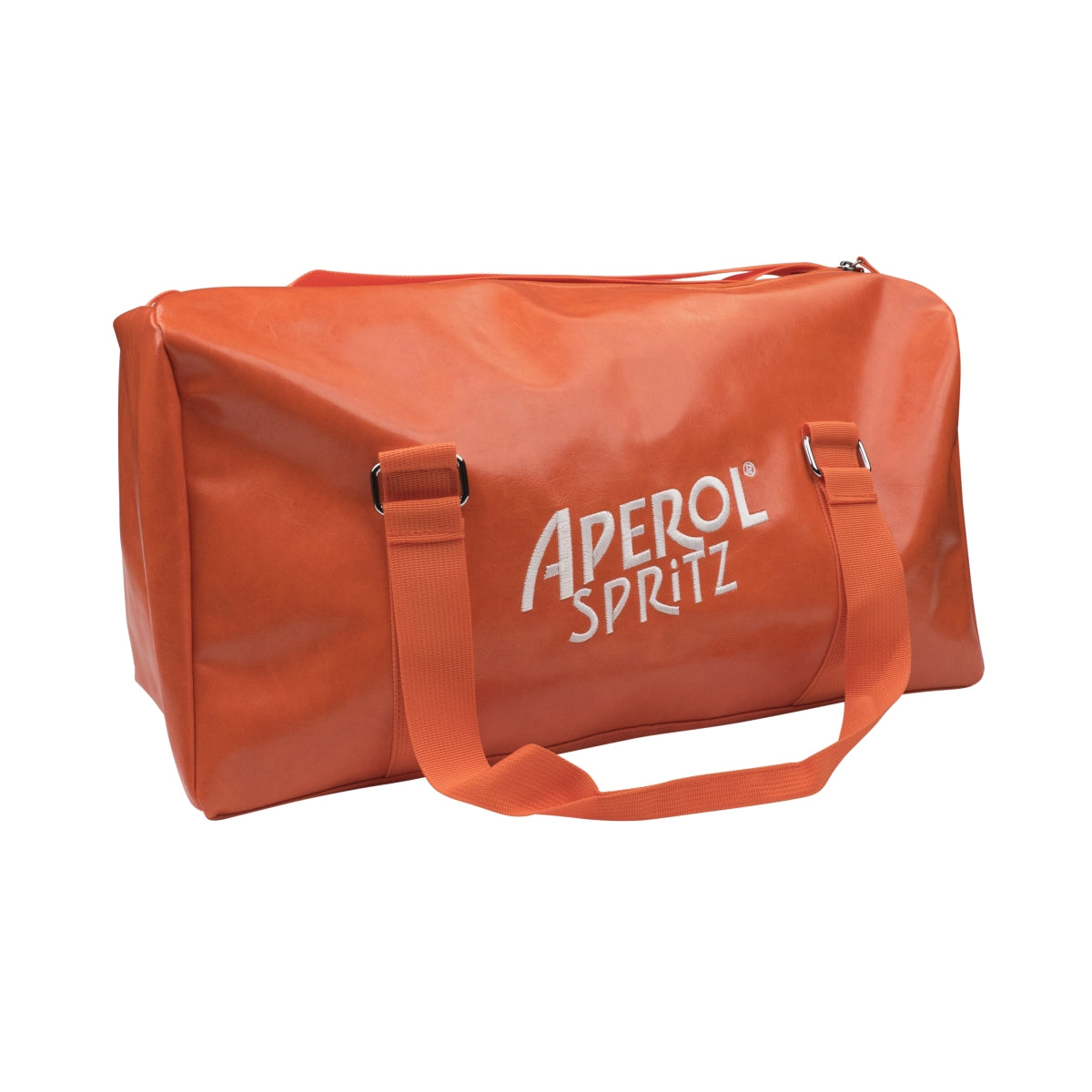 Aperol Spritz Tasche Weekender Bag Orange Kunstleder Reisetasche Sport Vintage