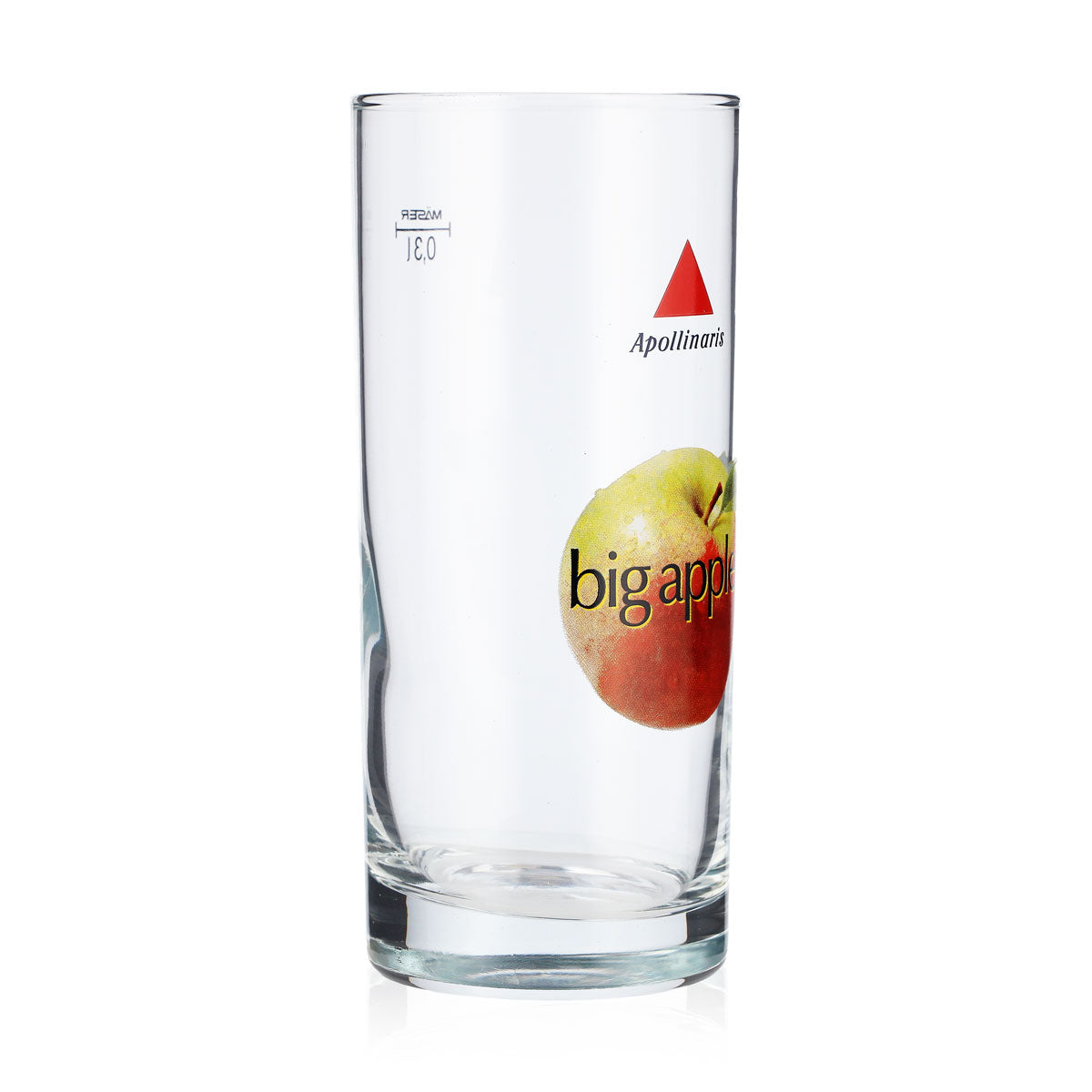 Apollinaris Softdrink Glas Willigläser 0,3l Willi Becher Bigapple Logo – Ansicht 2