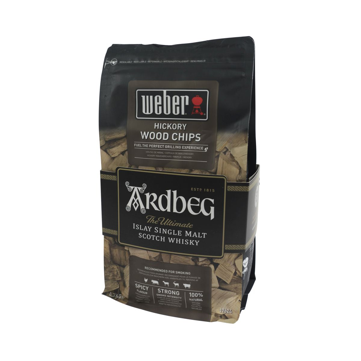 Ardbeg Räucherchips Hickory Wood Chips BrickettsWhisky Flavored Smoking BBQ