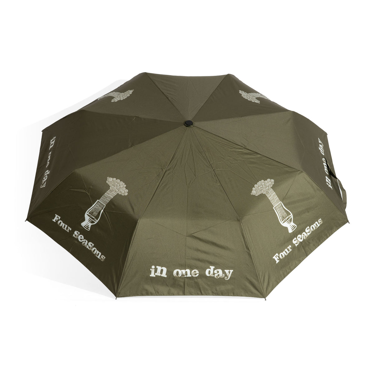 Ardbeg Whisky Regenschirm Golfschirm Automatik Knirps Grün mit Hülle – Ansicht 2