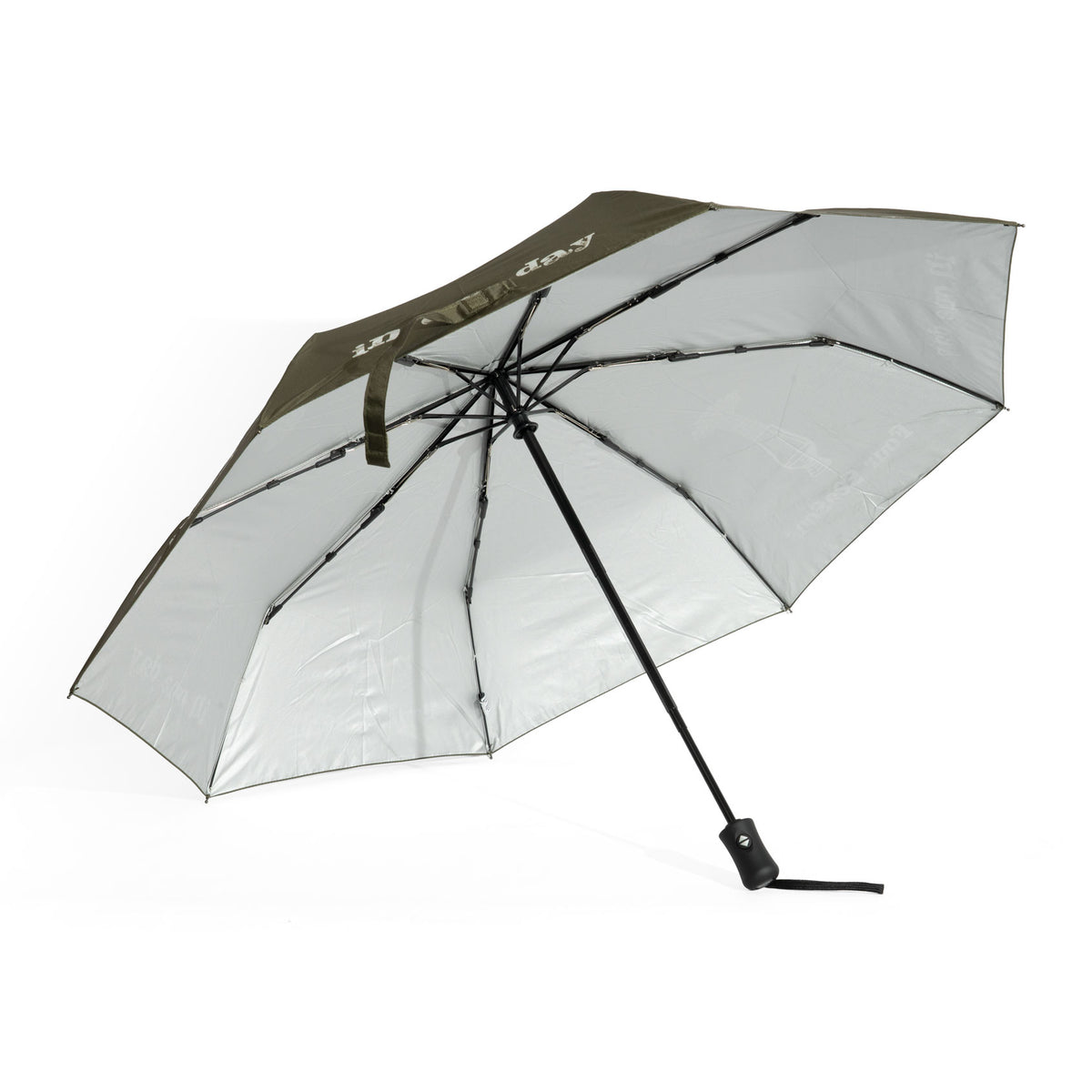Ardbeg Whisky Regenschirm Golfschirm Automatik Knirps Grün mit Hülle – Ansicht 3