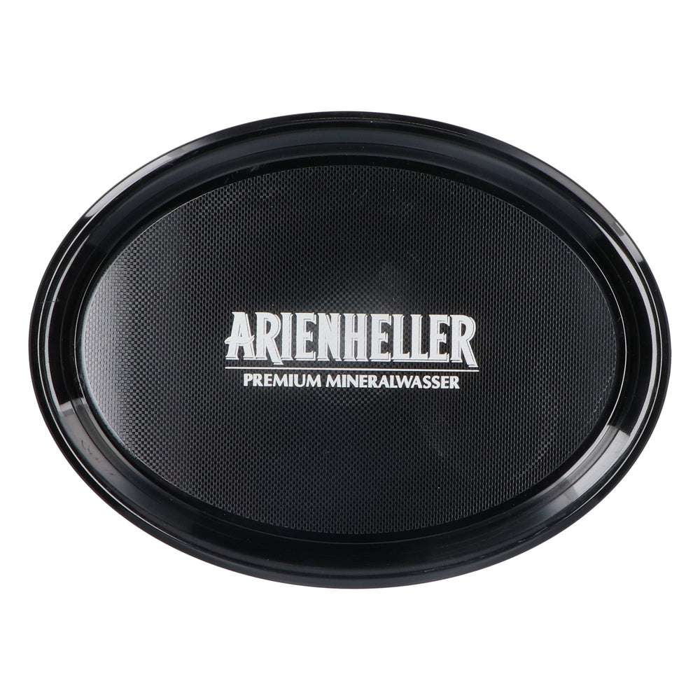 Arienheller Wasser Serviertablett Kellnertablett kleine ovale Ausführung