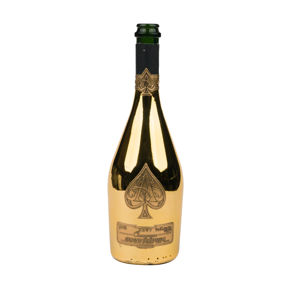 Armand De Brignac Champagner LEERE Showflasche 0,75l Gold Flasche Deko Dummy