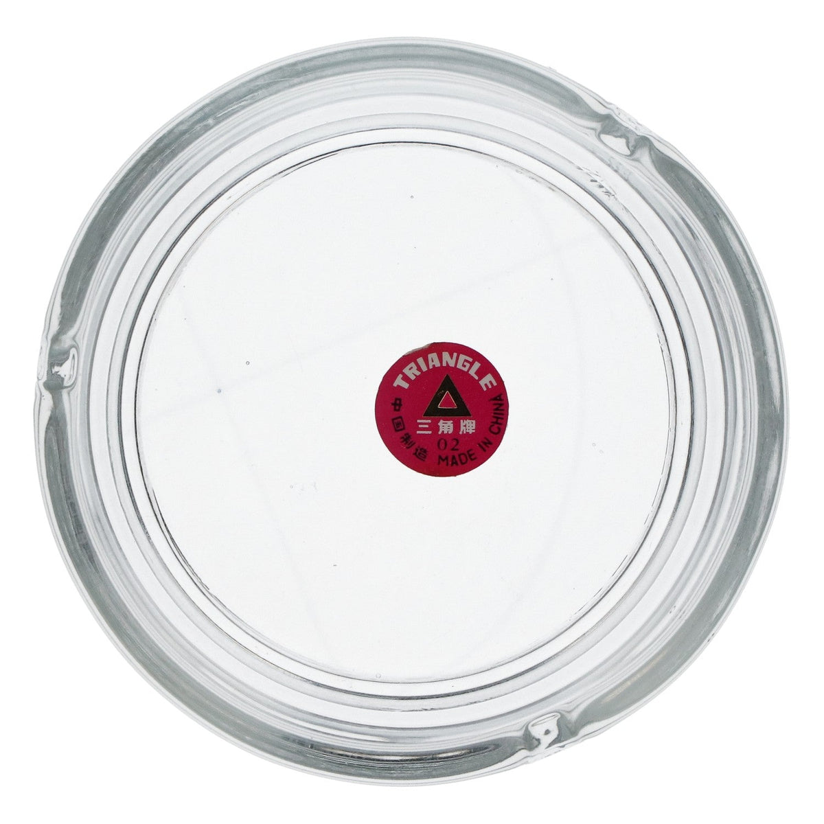 5x Aschenbecher Ashtray Transparent stapelbar Blanco 10cm Durchmesser – Ansicht 3
