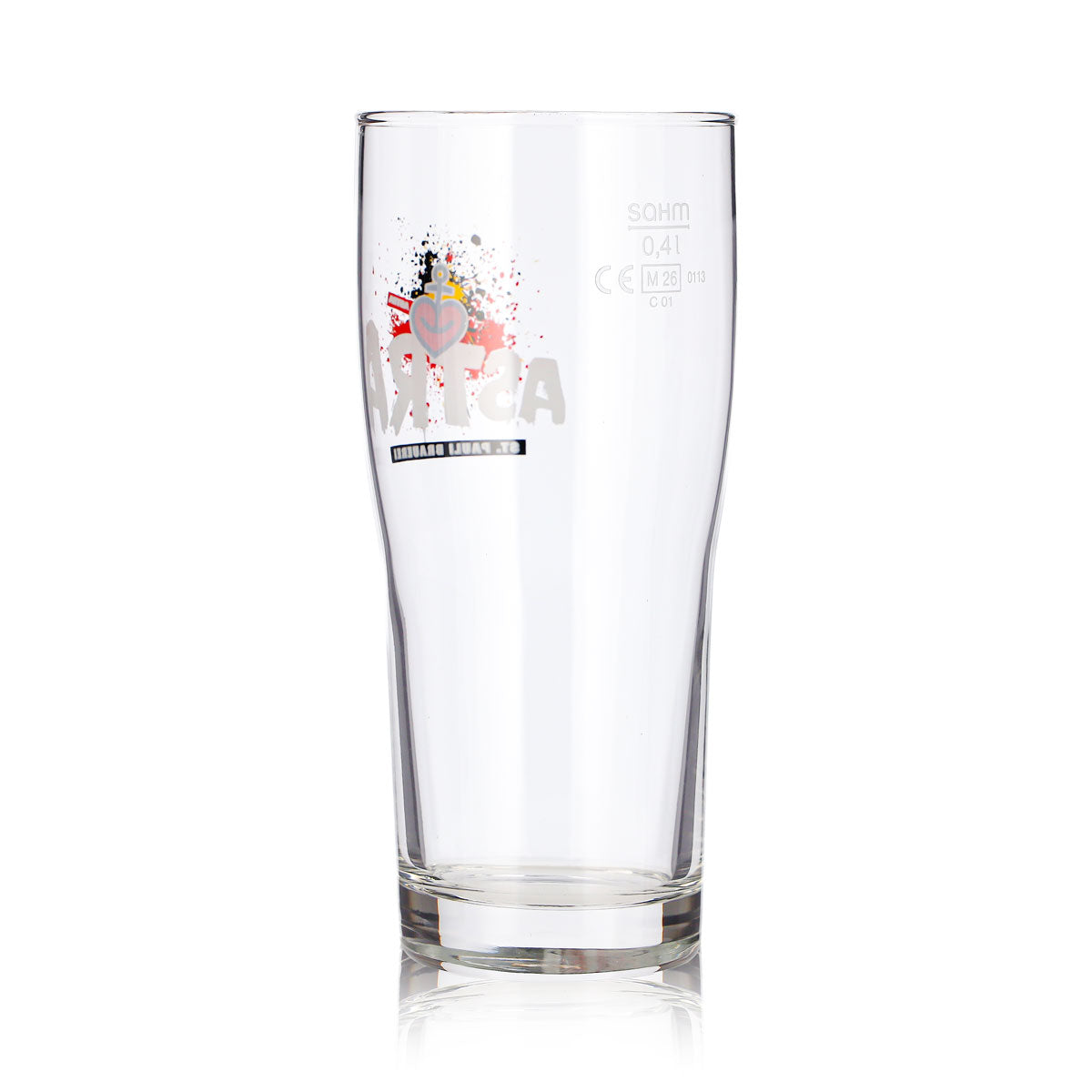 Astra Bier Glas 0,4l Becher Sonderedition St. Pauli Brauerei Sahm – Ansicht 4