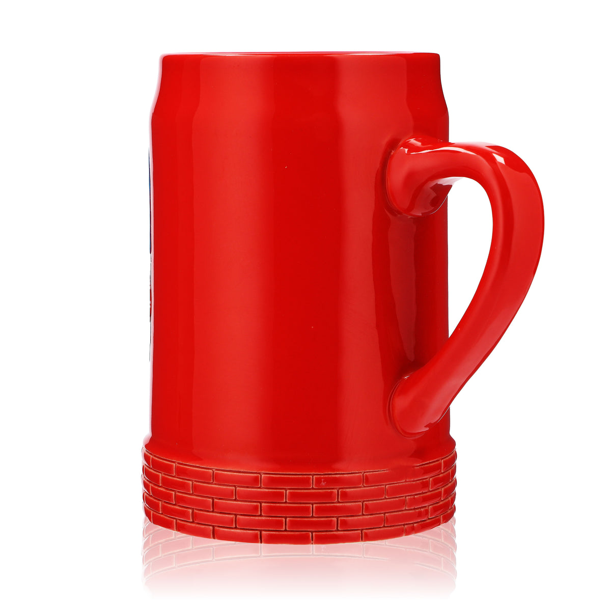 Astra Bier Glas 0,75l Sammlerkrug Sondereditionskrug Tonkrug Seidel Rot – Ansicht 4