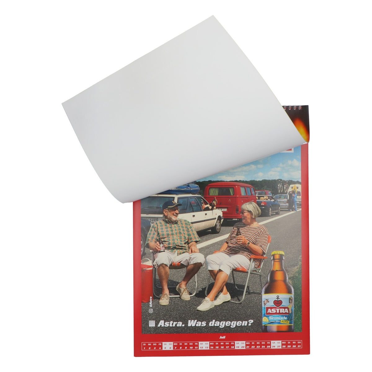 Astra Bier Kalender 30x42 cm "DIE KANN JETZT HELL SEHEN" 2025 – Ansicht 4