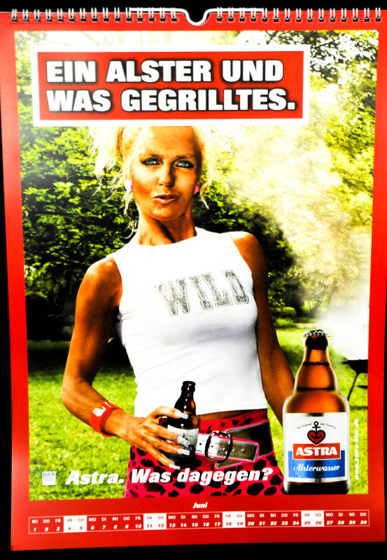 Astra Bier Wandkalender 2016 Bilderkalender "Endlich Sixpacks für alle" – Ansicht 5