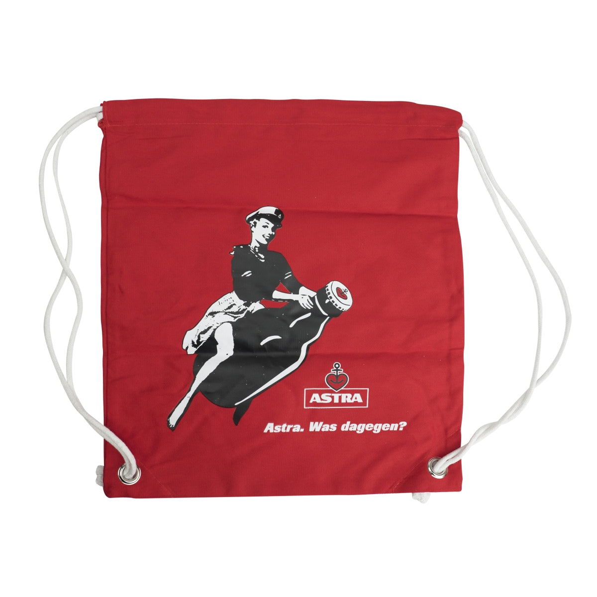 Astra Jutebeutel Tasche Rucksack Backpack Gym Sportbeutel Strand Einkauf Trage