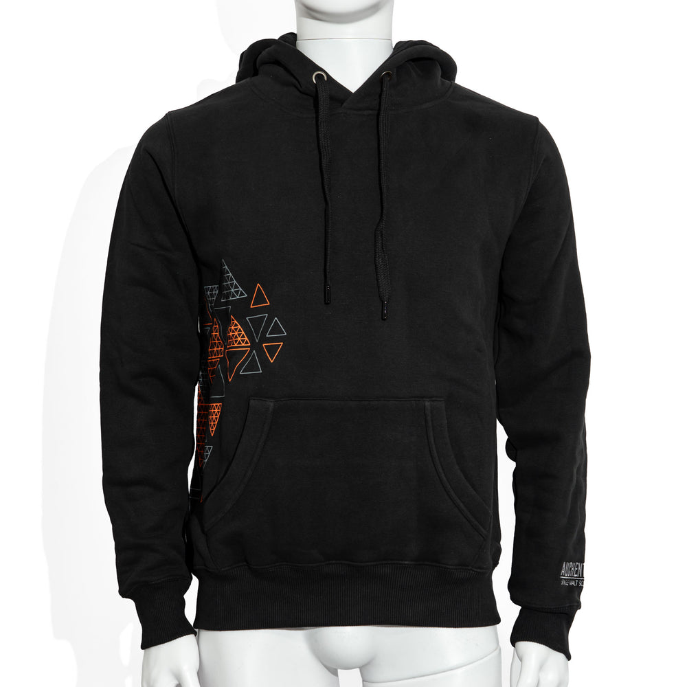 Auchentoshan Whiskey Glas Hoodie Gr.S schwarz Baumwolle Pullover