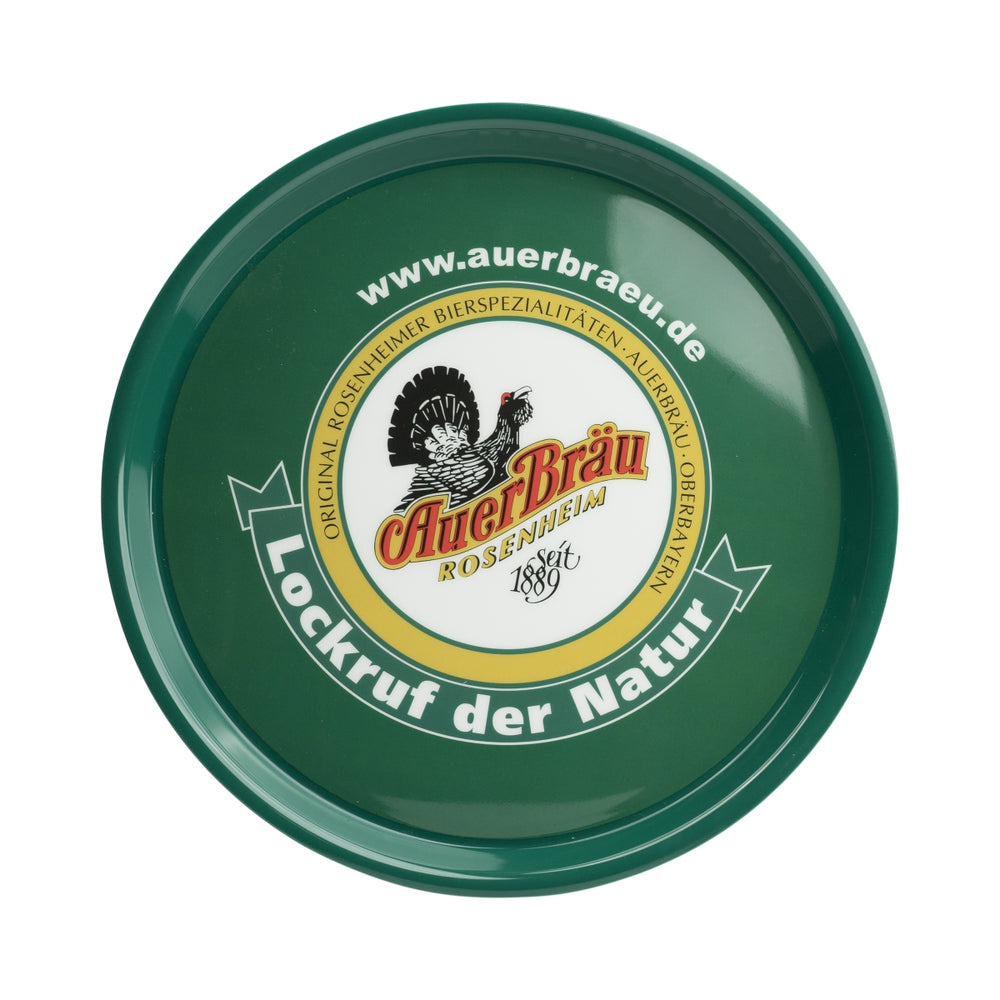 Auerbräu Servier Tablett Gastro Kellner Service Bedienung Ober Bier Gläser Bar