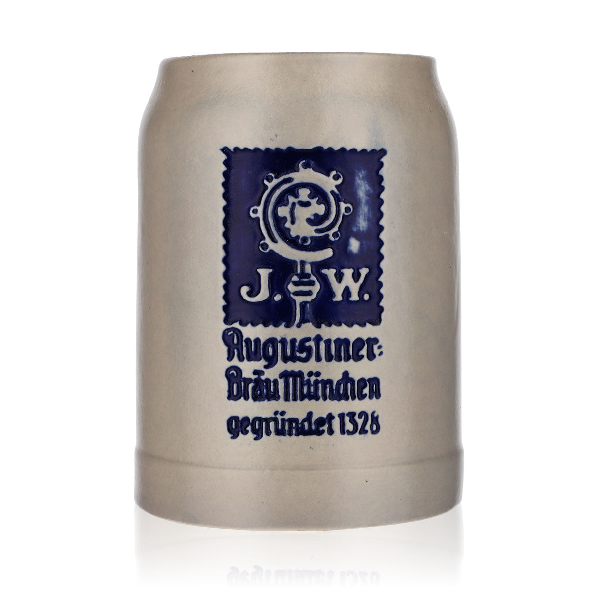 Augustiner Bier Glas Bierseidel Sammelkrug Bierhumpen 0,5l Tonkrug