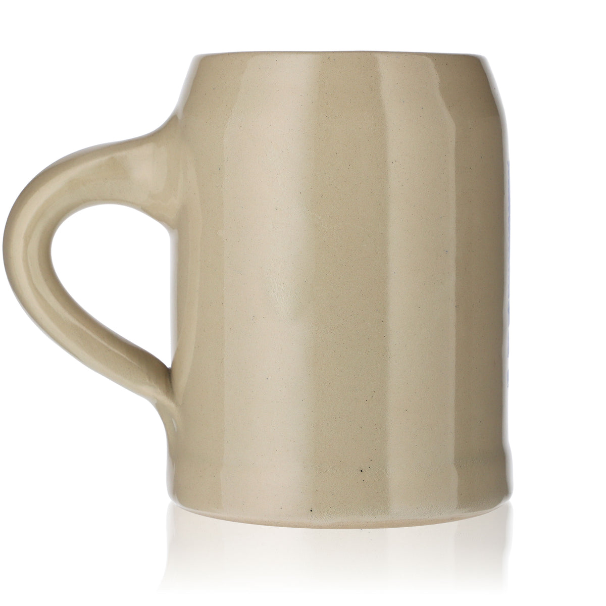 Augustiner Bier Glas Bierseidel Sammlerkrug Humpen 0,5l Tonkrug Beige – Ansicht 3
