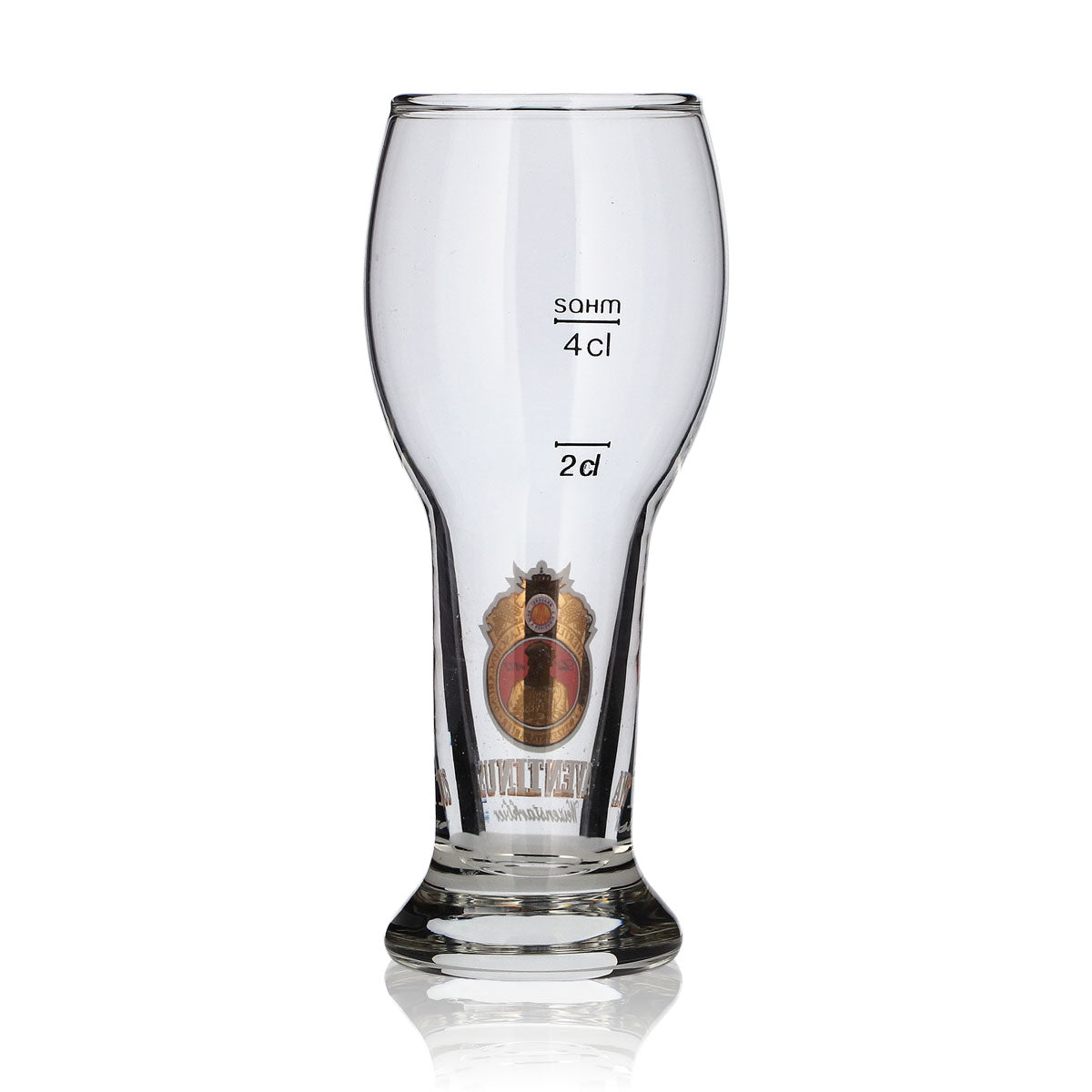 Aventinus Weizenstarkbier Glas 4cl Shotglas Schnapsglas Mini Bierpokal Geeicht – Ansicht 3
