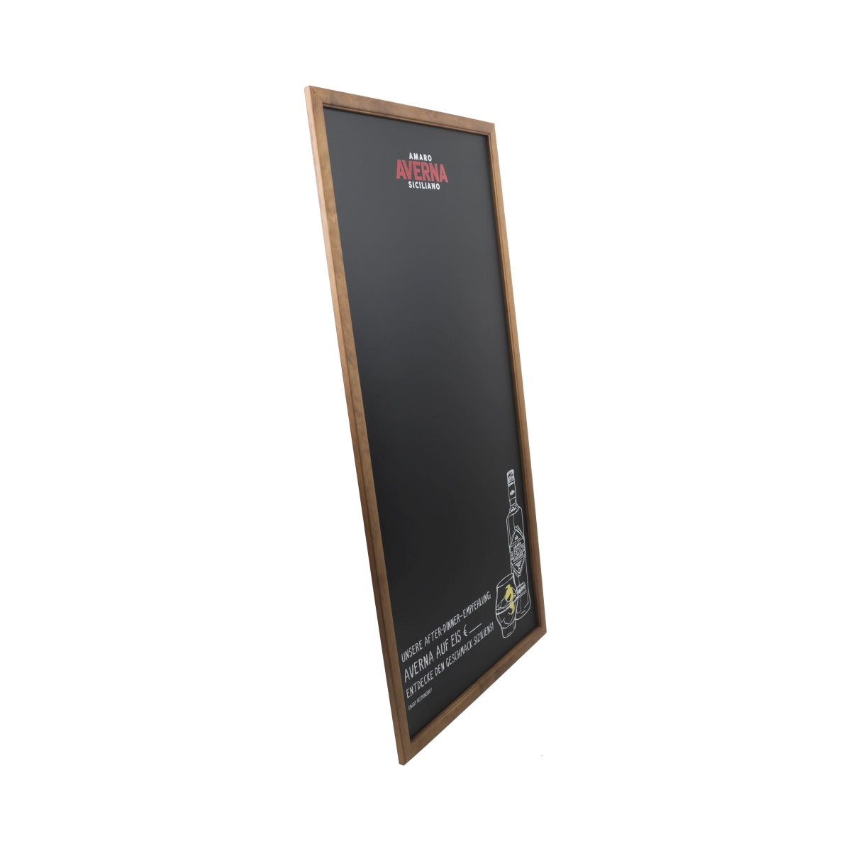 Averna Amaro Kreidetafel 120x60 Holzrahmen Gastro Menu Board Wand Reklame – Ansicht 3