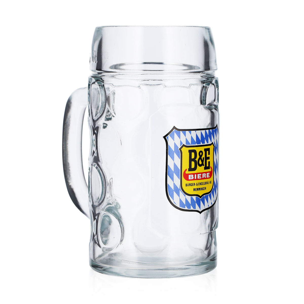 B&E Biere Bier Glas 0,5l Krug – Ansicht 2
