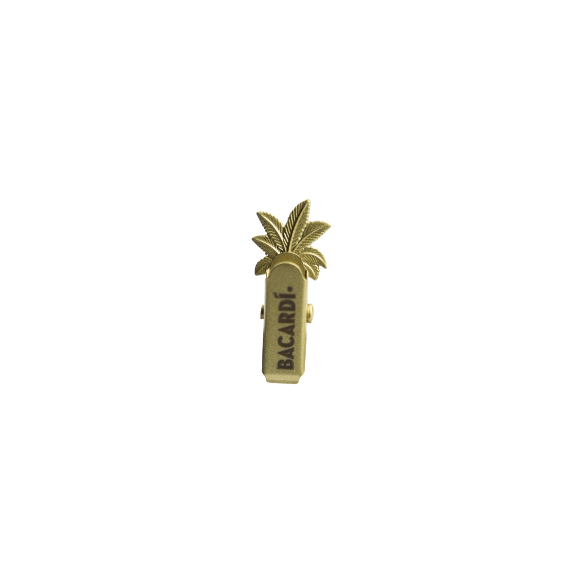 Bacardi Anstecker Pin Badge Kartenklammer Accessoir Deko Party Palme Gastro Bar – Ansicht 2