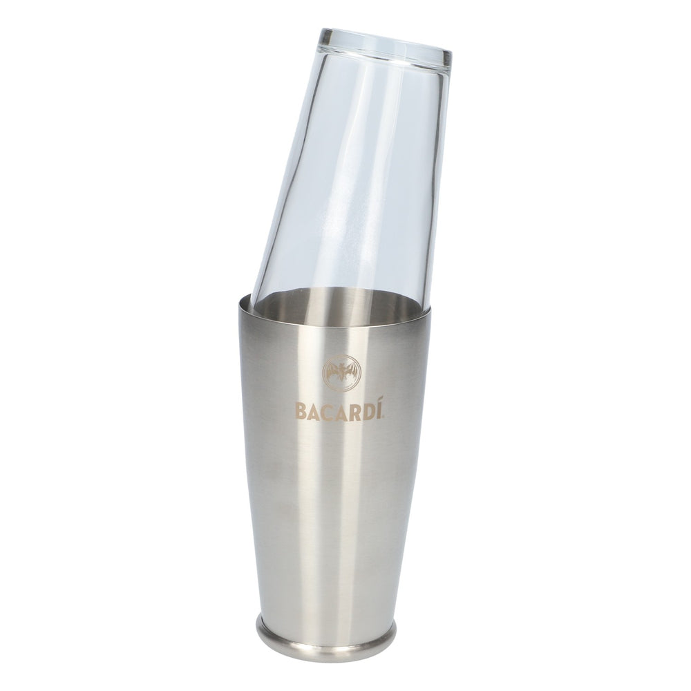 Bacardi Boston Shaker Cocktail Mixer Schüttler Cocktails Longdrinks Barzubehör