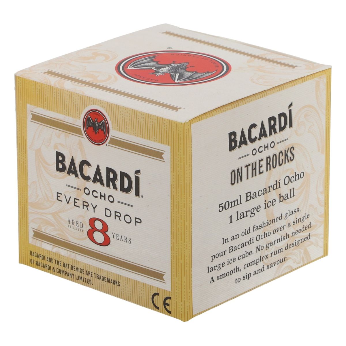 Bacardi Eiswürfelform Kugel Ice Ball Mould Ocho Barzubehör Cocktail Longdrink – Ansicht 2