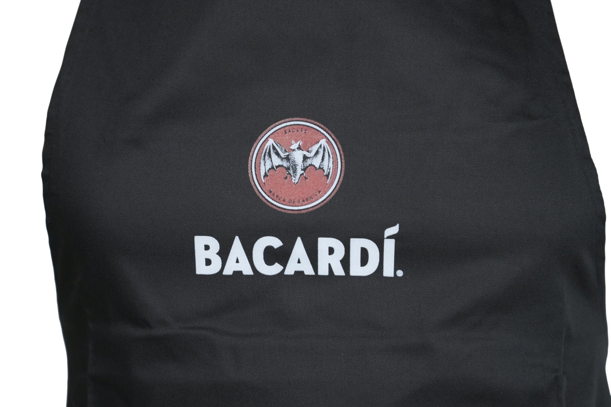 Bacardi Kellner Schürze Latz Lang Tasche Koch Ober Gastro Bar Service – Ansicht 3