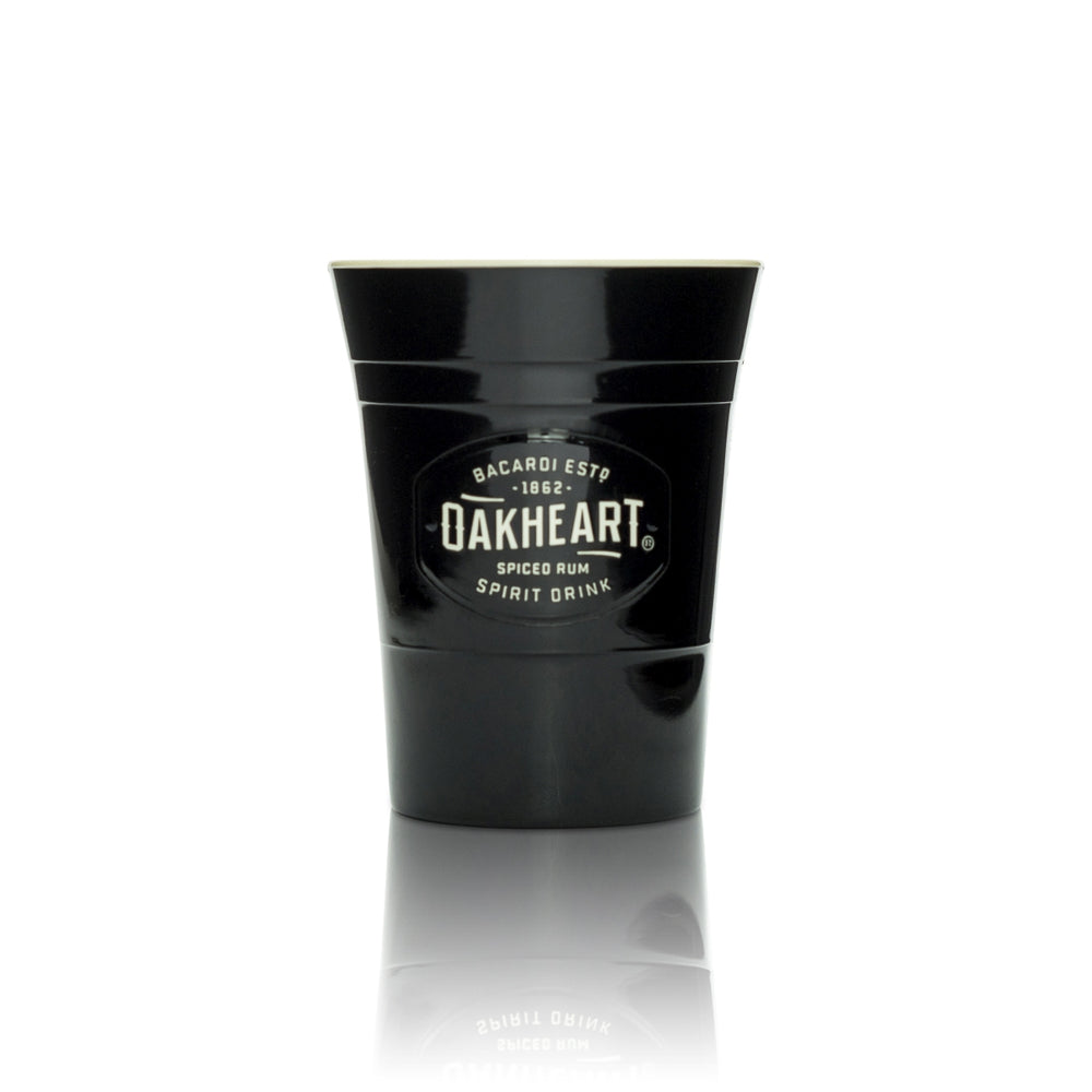 Bacardi Kunststoff Glas 0,33l Mehrweg Becher Longdrink Cocktail Gläser Oakheart