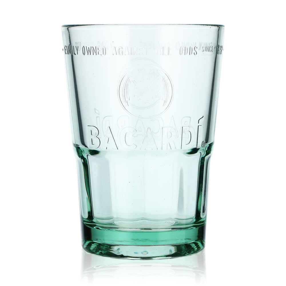 Bacardi Rum Glas Rumgläser Cocktailgläser 0,28l Longdrinkglas Grün