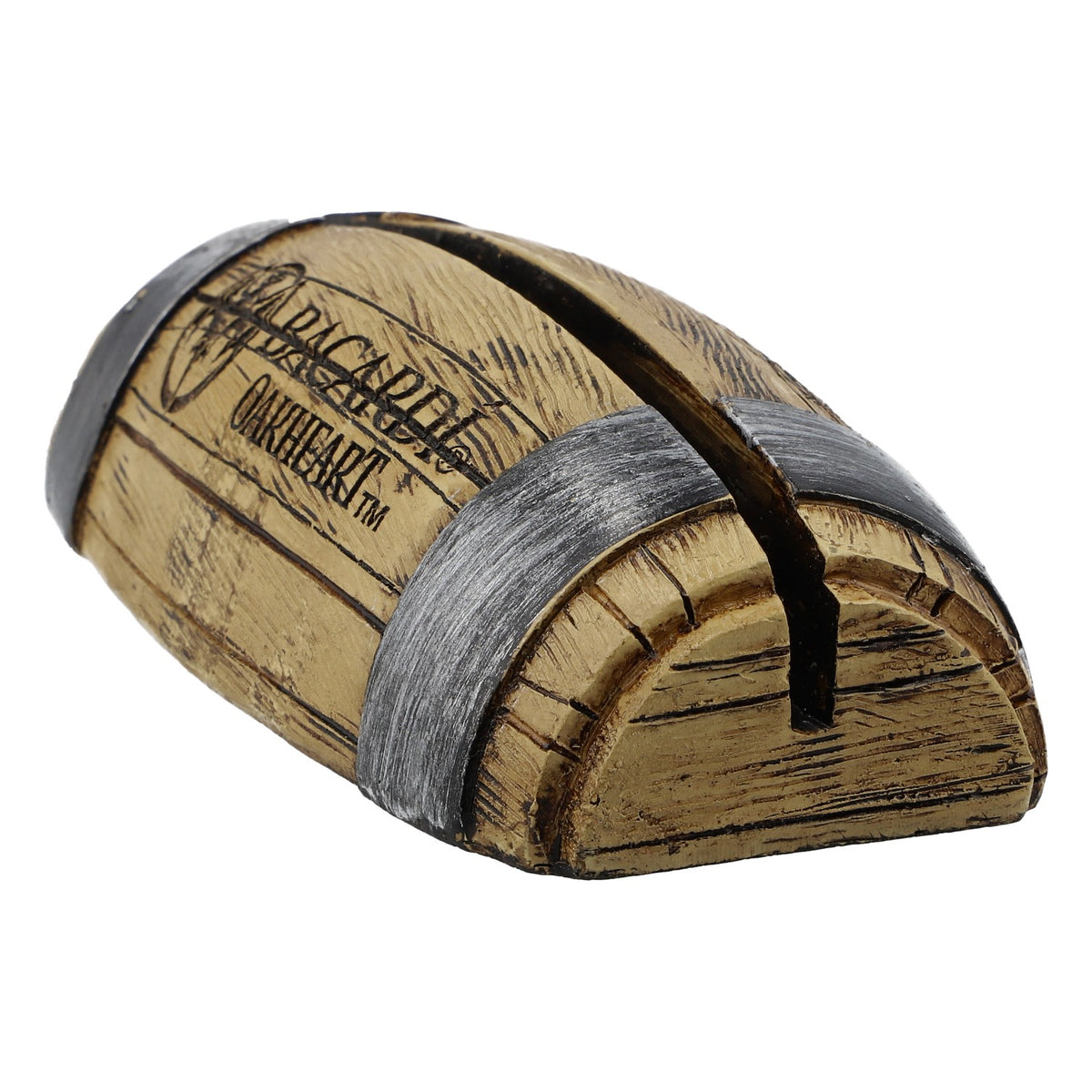 Bacardi Rum Oakheart Kartenaufsteller Tischaufsteller "Faß" – Ansicht 3