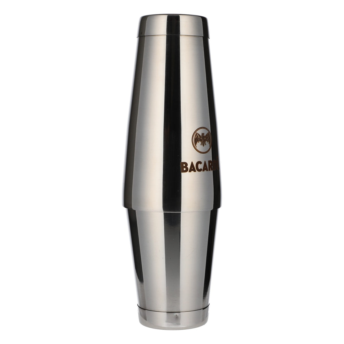 Bacardi Rum Voll Edelstahl / Edelstahl Bar Shaker Barzubehör zweiteilig – Ansicht 2