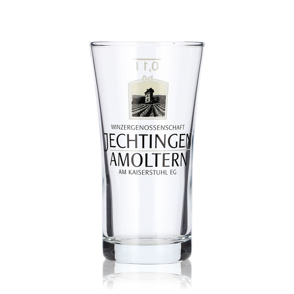 Badischer Winzergenossenschaften Wein Glas 0,1l Probierglas Jechtingen Amoltern