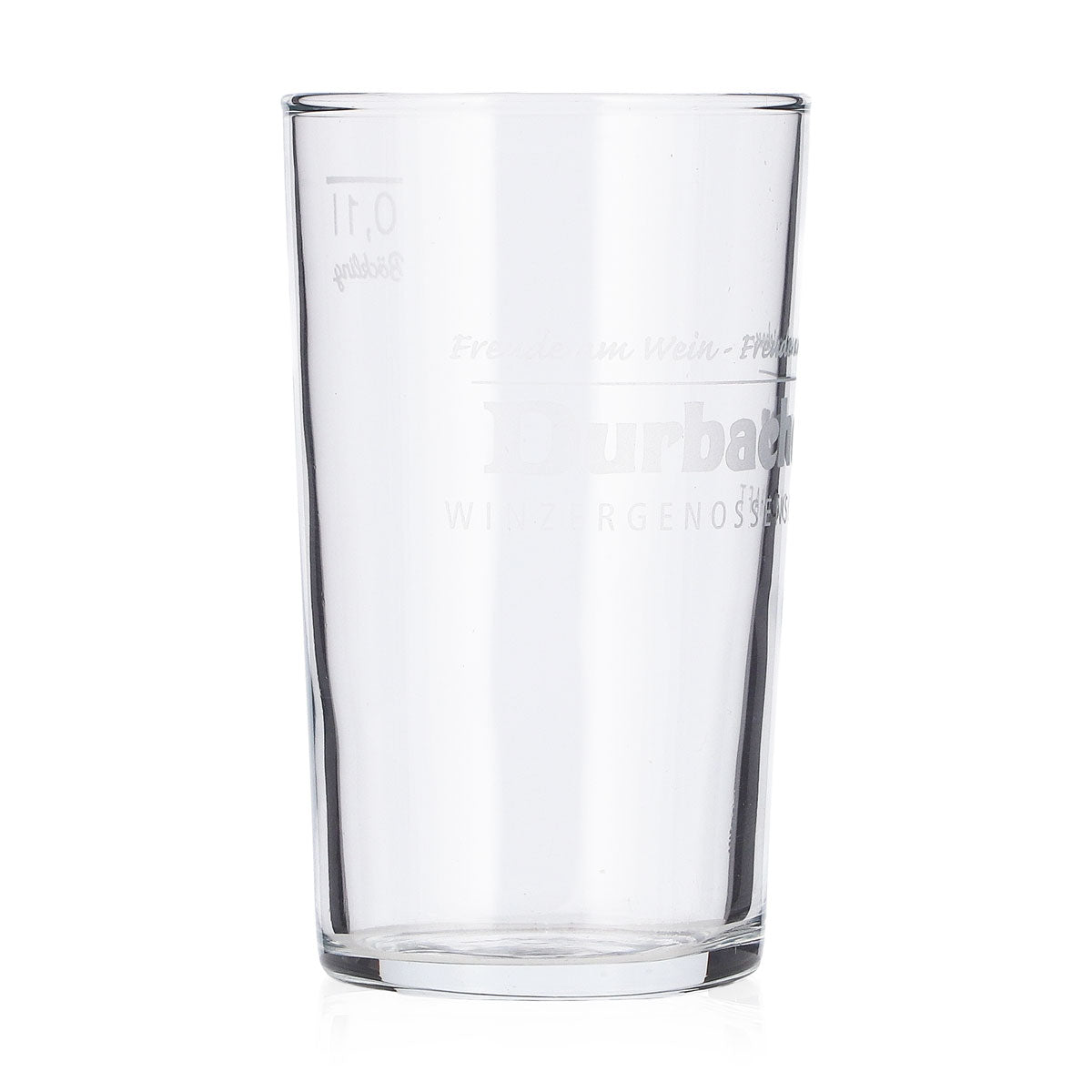 Badischer Winzergenossenschaften Wein Glas 0,1l Probierglas Durbacher Böckling – Ansicht 2